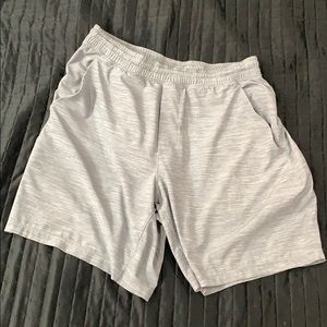 Lululemon 7” Lined Short Heathered Grey